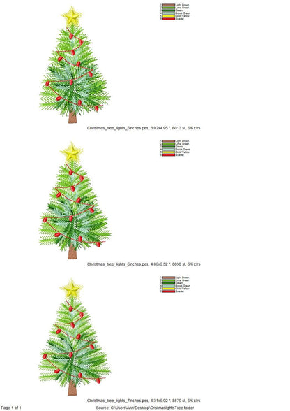 Classy Old Fashioned Christmas Tree