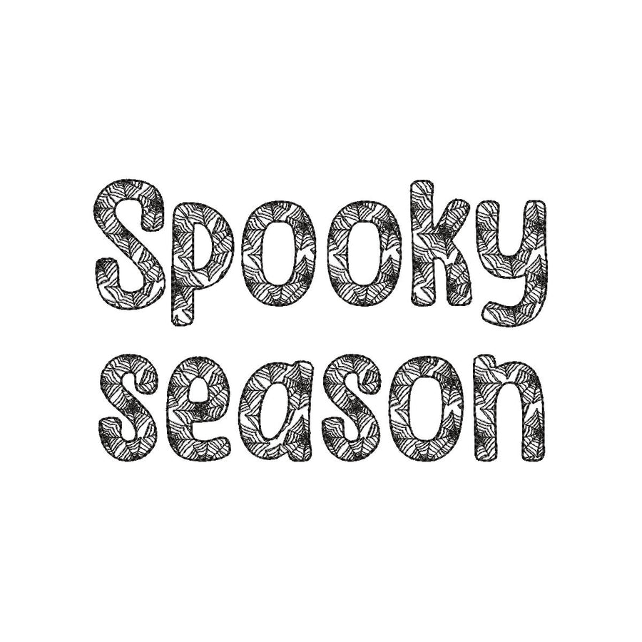 Spooky Halloween Spiderweb Font