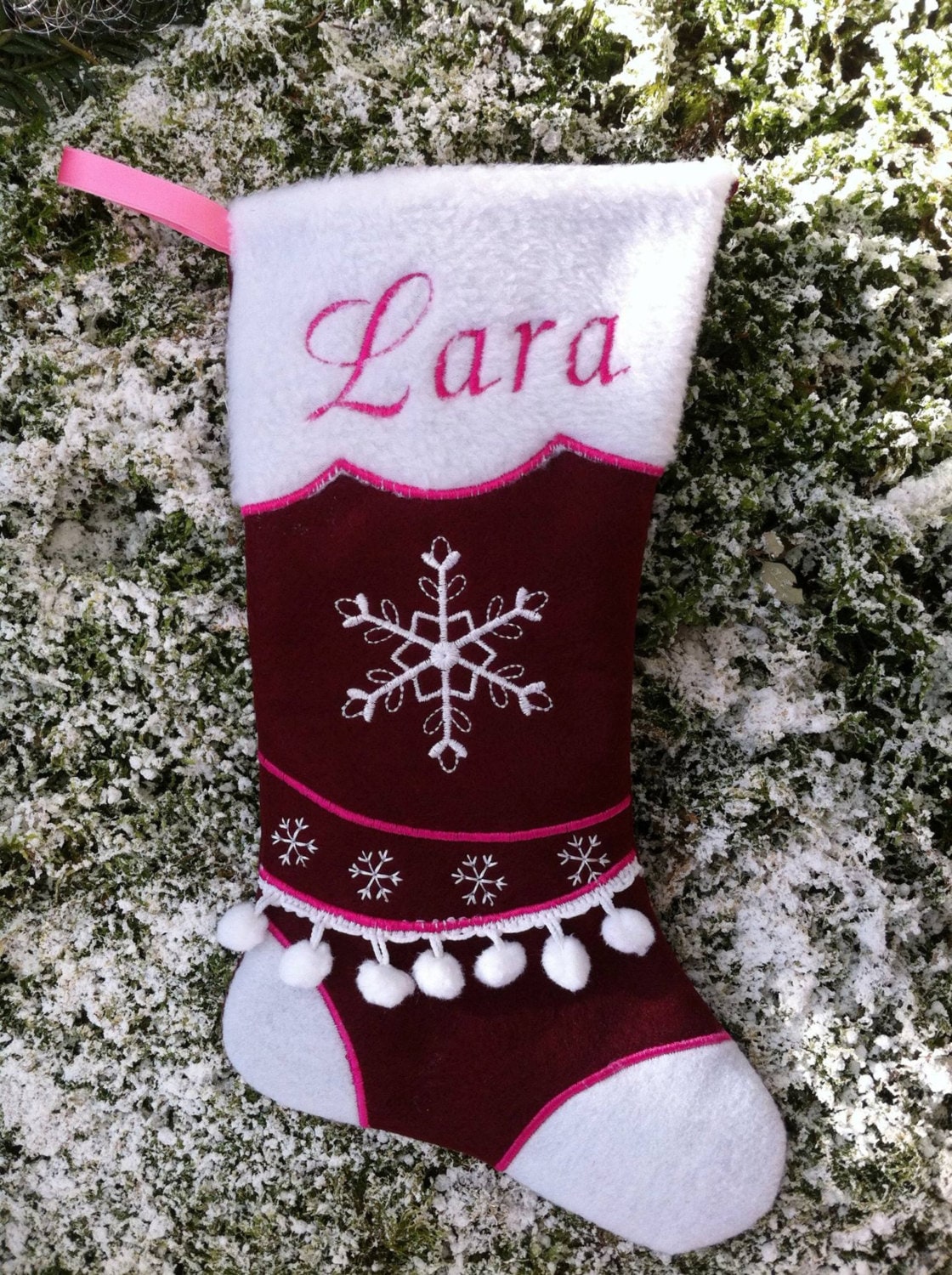 Snowflakes And Swirl Sparkle Tail Set