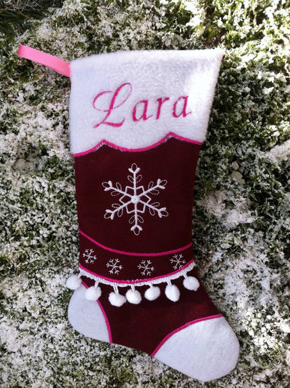 Snowflakes And Swirl Sparkle Tail Set