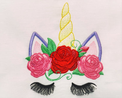 Pretty Unicorn Shabby Chic Floral Crown