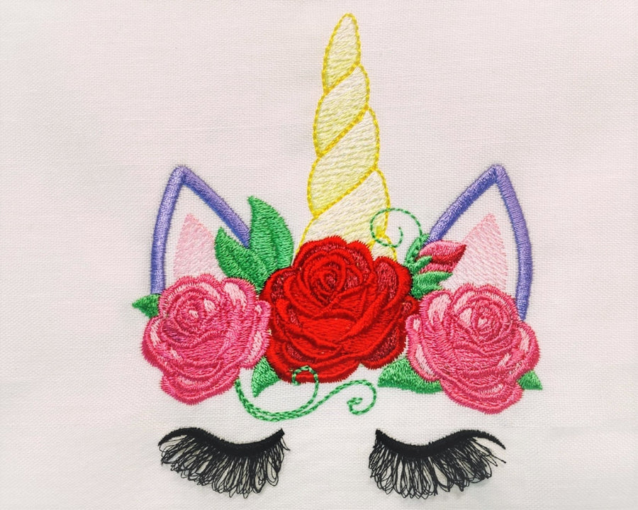 Pretty Unicorn Shabby Chic Floral Crown