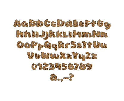 Bitten Cookie Font Fill Stitch