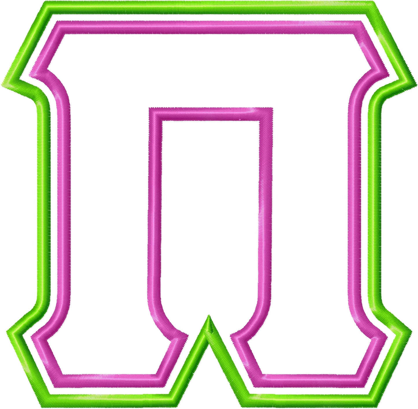 Sororities Greek 2 Layers Font