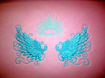 Magic Swirl Angel Wings