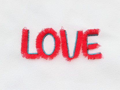 Cute Side Fringed Font