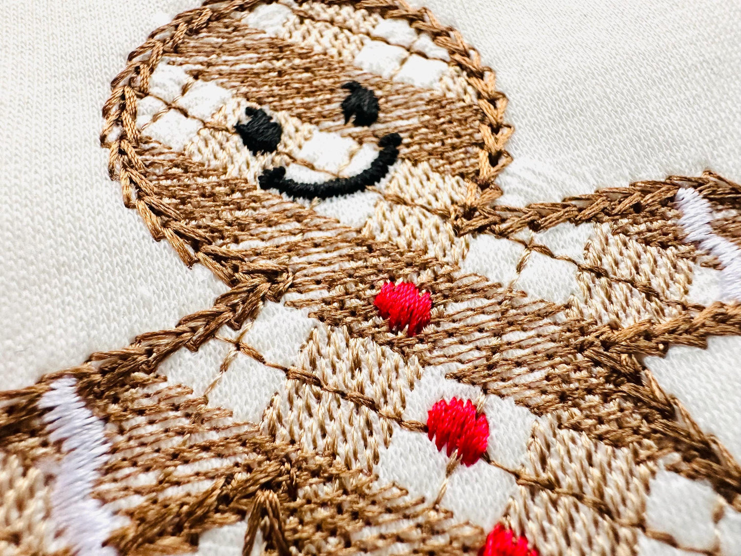 Cute Plaid Gingerbread Man Cookie