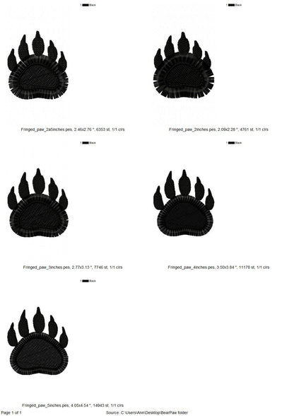Fringed Bear Paw