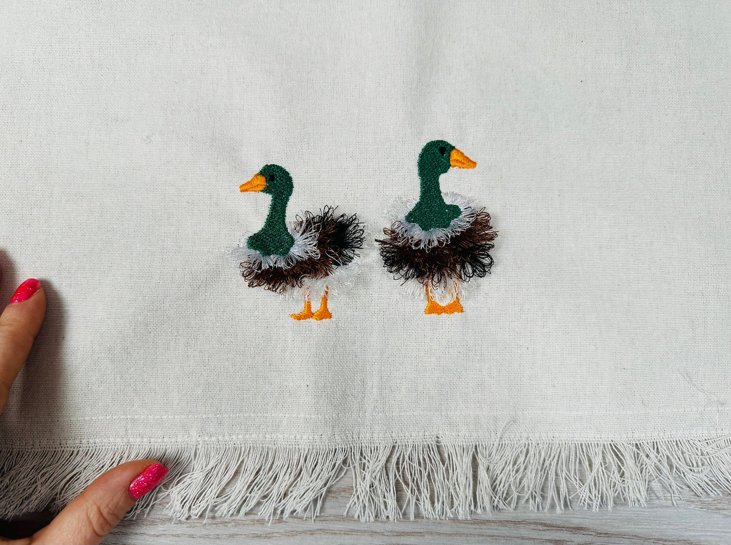 Fringed Duck Farm Bird