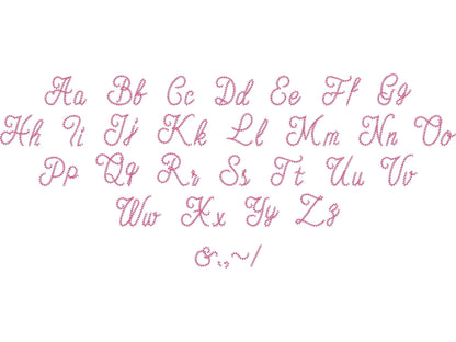 Quick Light Chain Stitch Handwritten Font