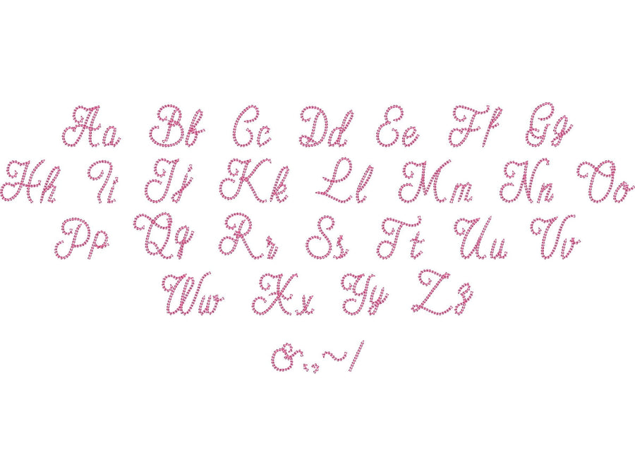 Quick Light Chain Stitch Handwritten Font