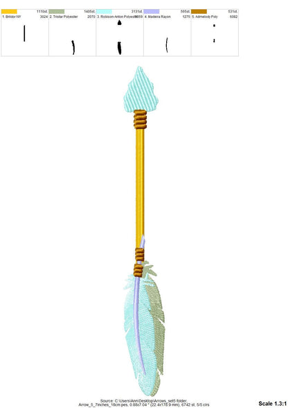 Single Arrow Set of 5