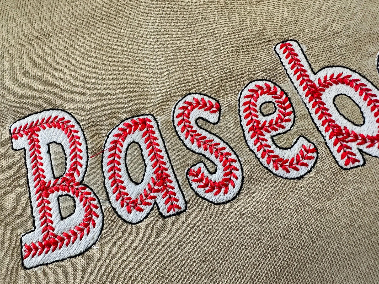 Baseball Fill Stitch Sports Font