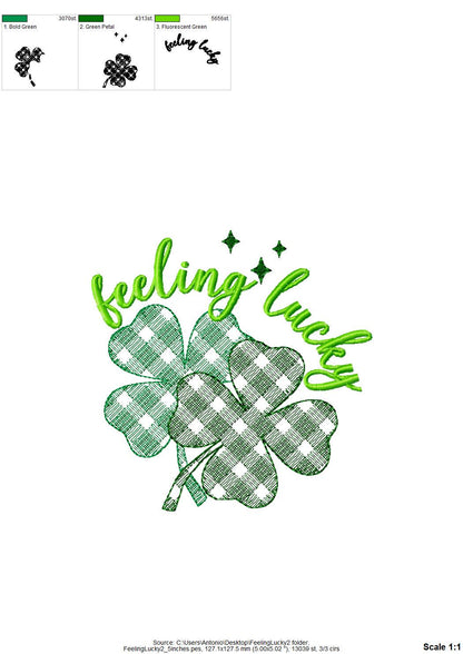 Feeling Lucky Saying Shamrock