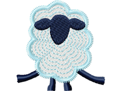 Mini Baby Sheep Lamb Set of 5