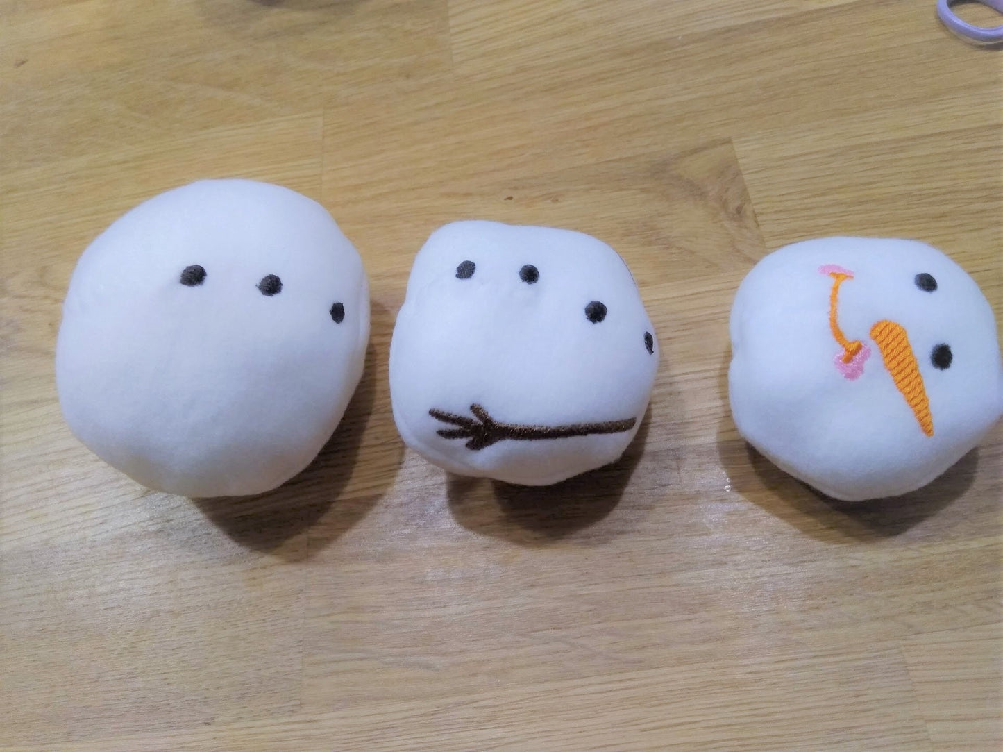 Snowman ITH embroidery snowman doll In The Hoop Machine Embroidery