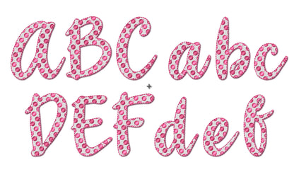 Polka Dot Minnie Mouse Font