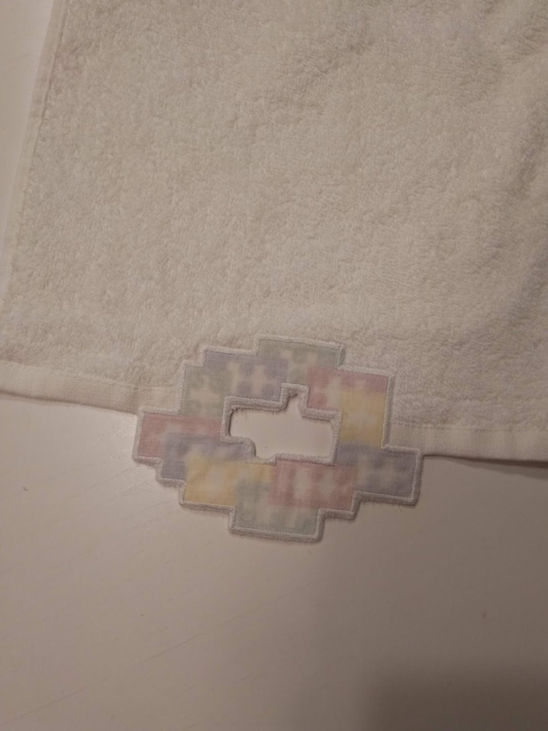 Blocks Bricks Towel Hanging Loop Topper