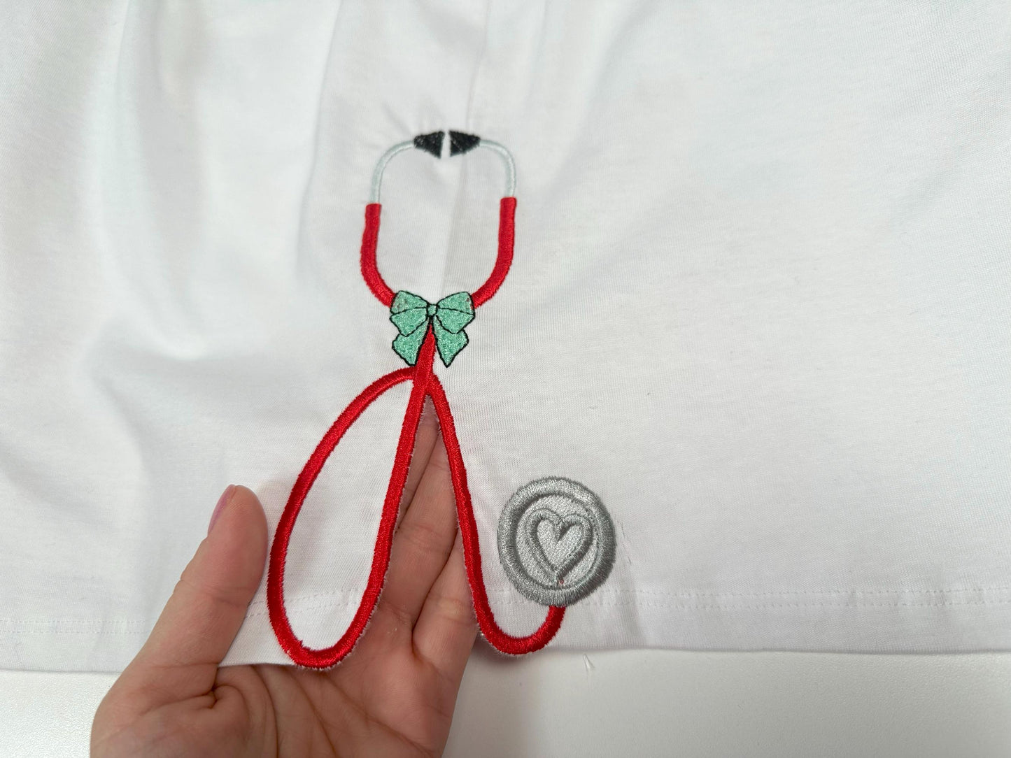 Therapist Medic Stethoscope with Bow