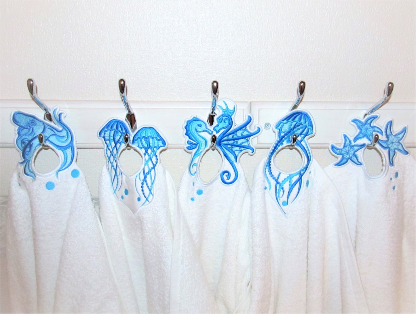 Sea Life Towel Hanging Hole Set