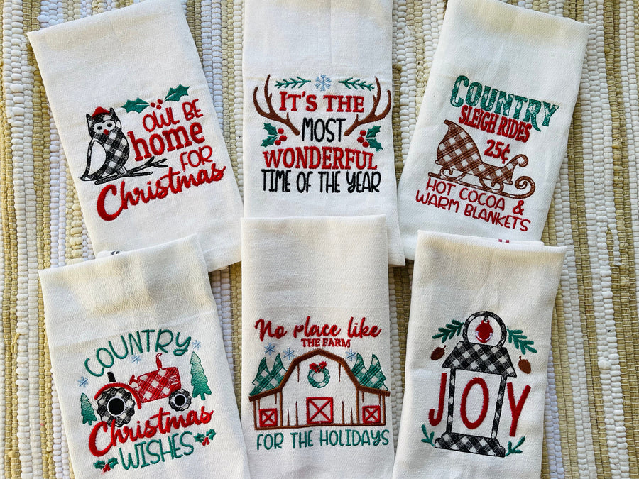 Most Wonderful Time Of The Year Christmas Set