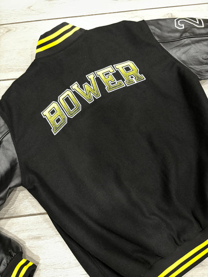 Iridescent 2-Color Sororities Varsity Greek Font Applique