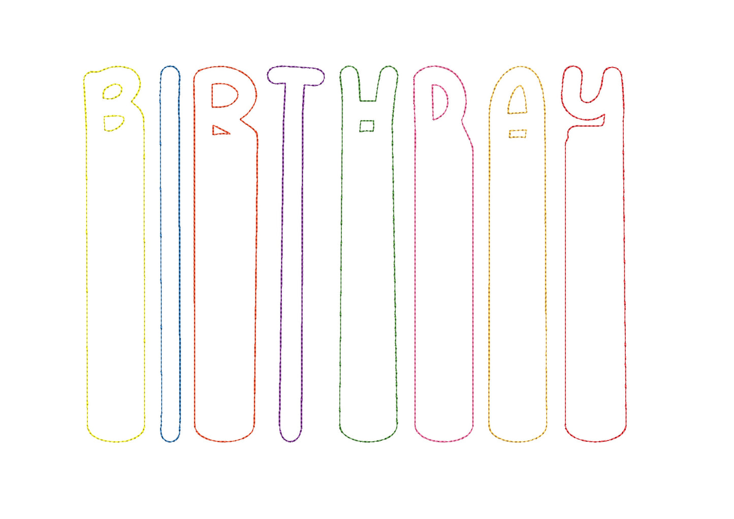 Brush Stroke Painter Font Applique