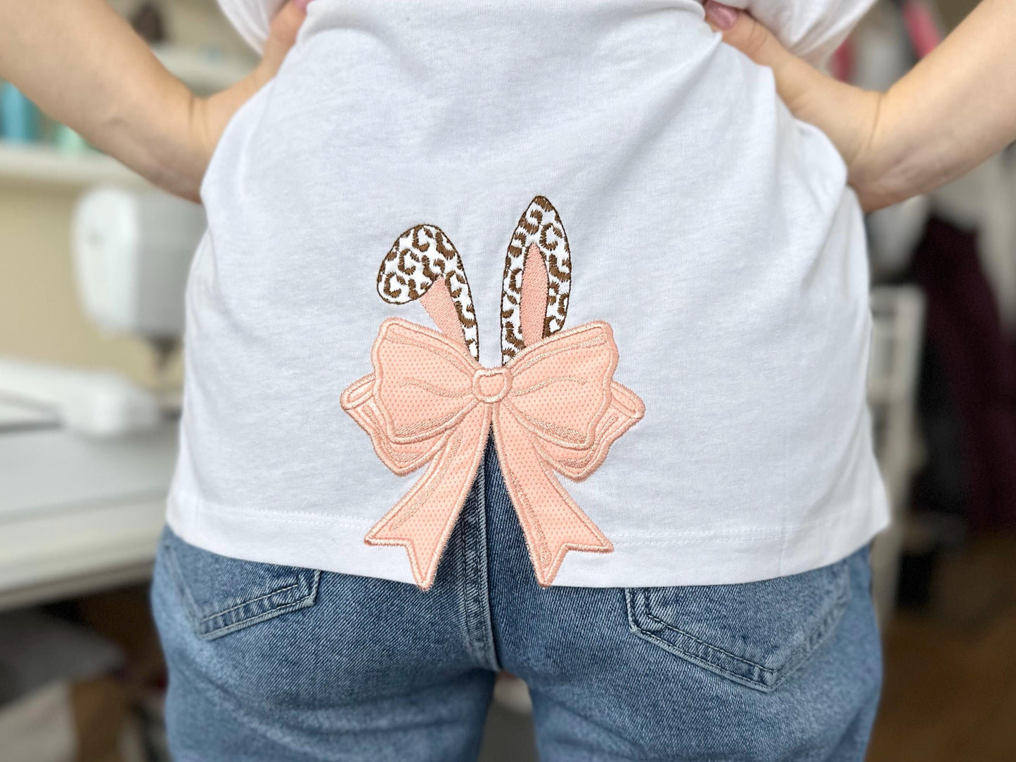 Bunny Ears with Leopard Spots