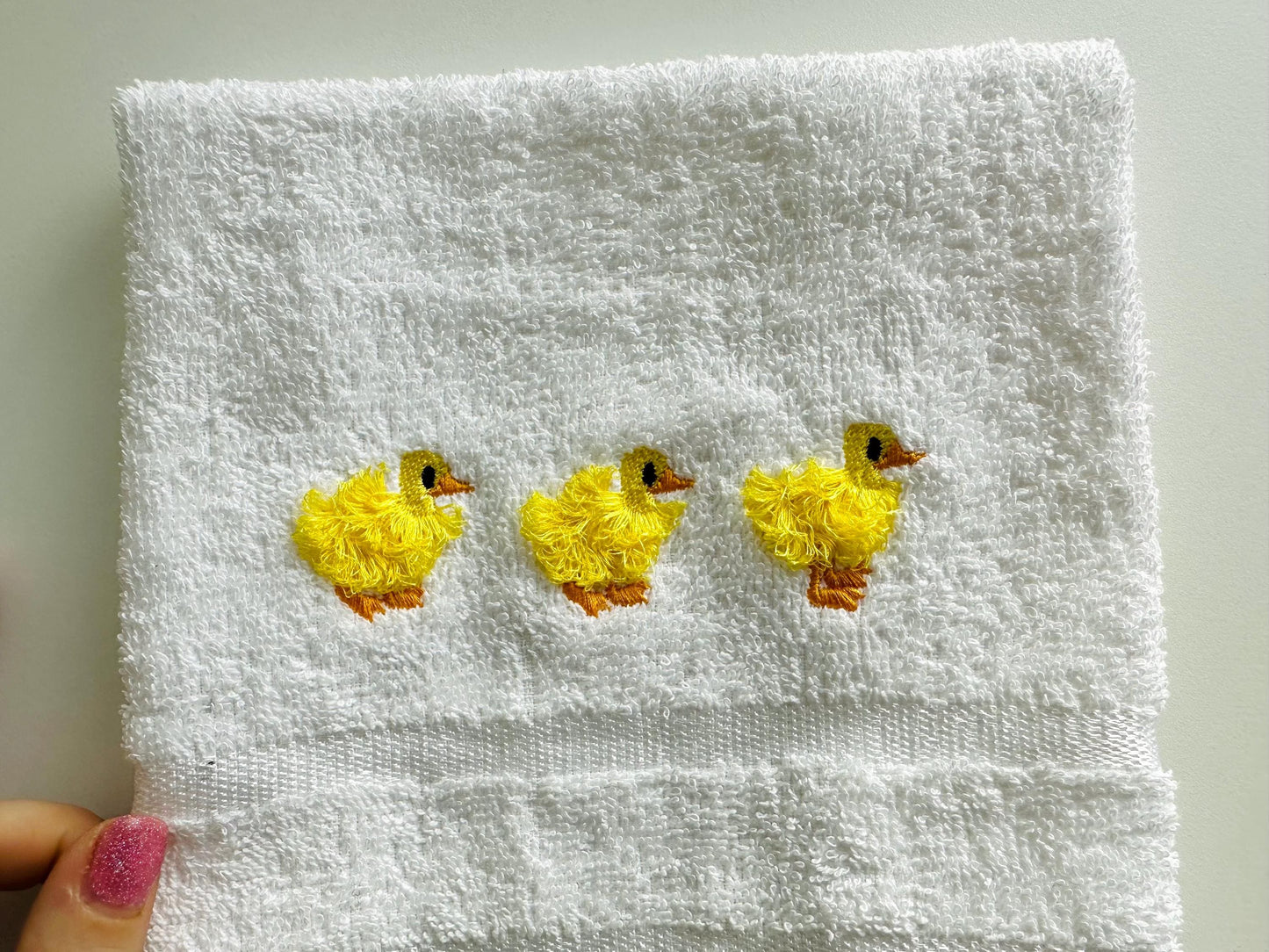 Mini Fringed Duck Chick Baby Trio