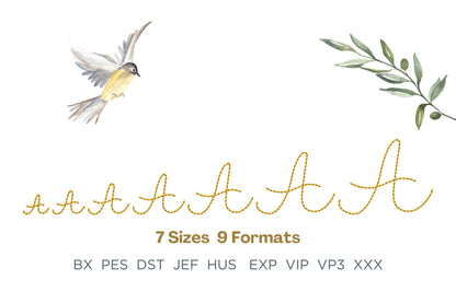 Bean Stitch Handwritten Font