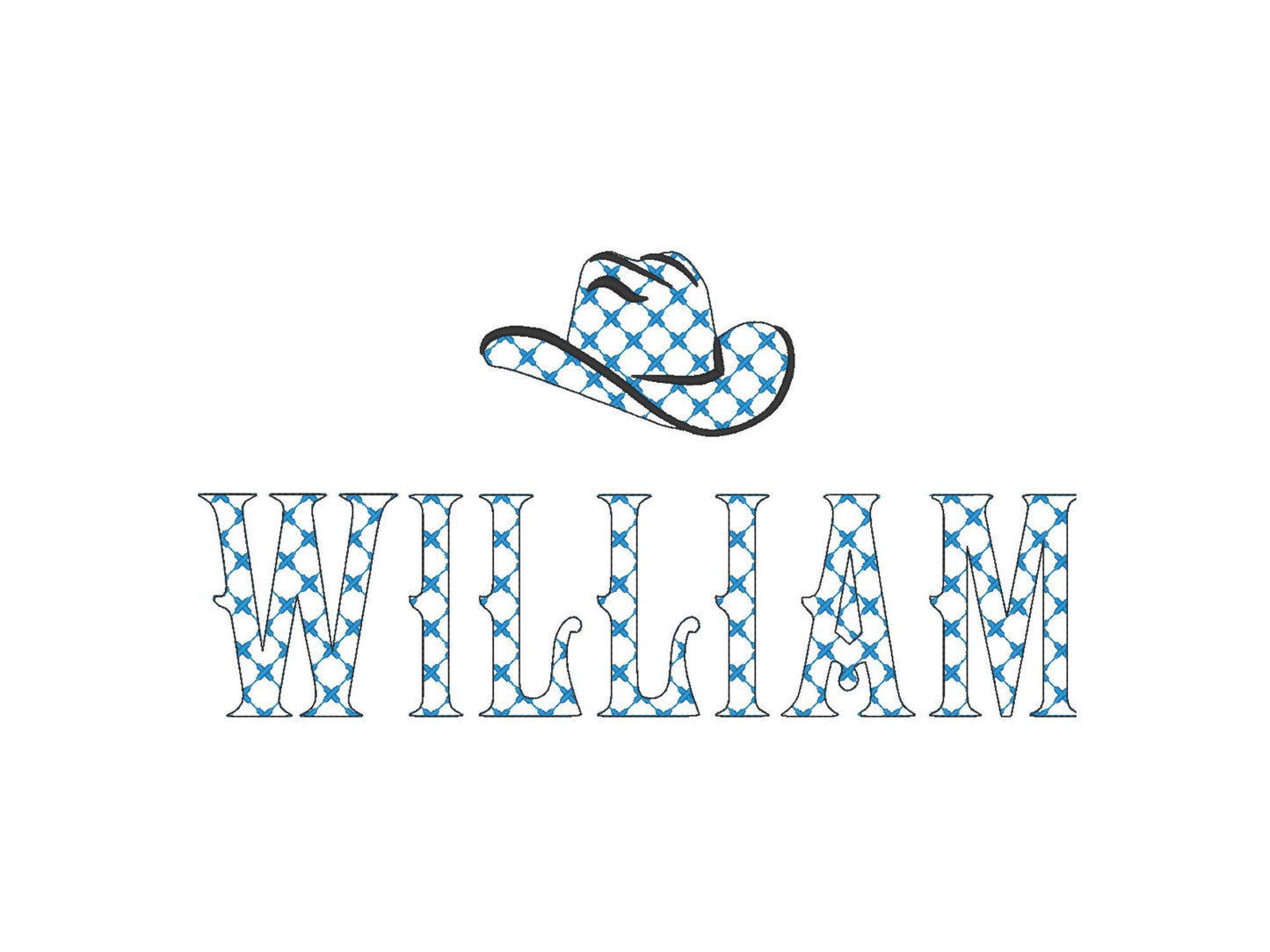 Classic Patterned Fishtail Font