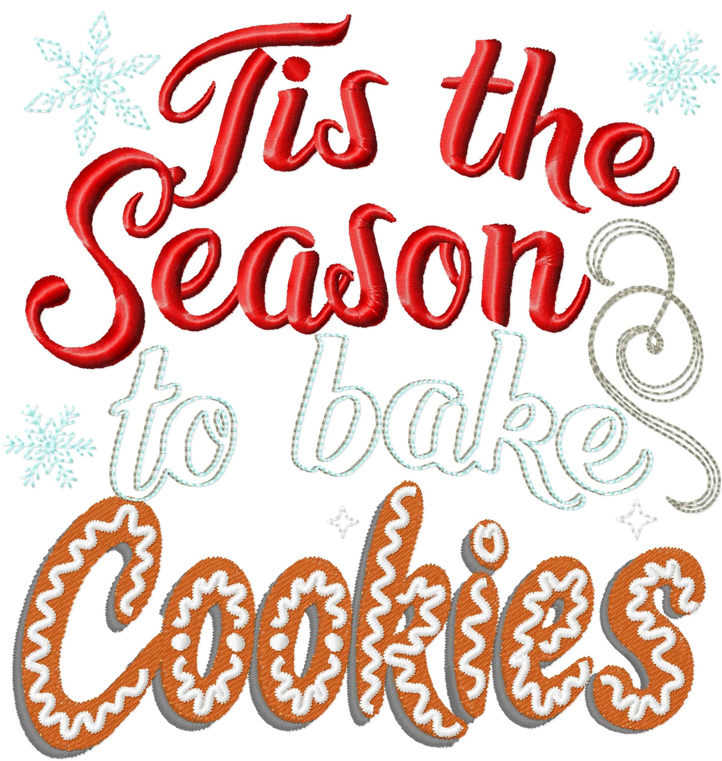 Merry Christmas Baking Cookie Kitchen Set