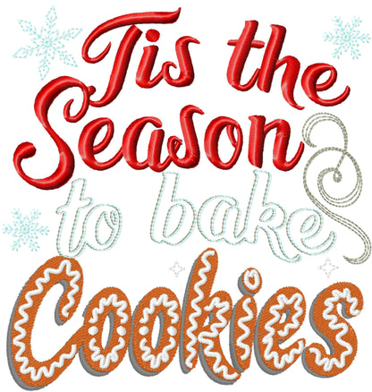 Merry Christmas Baking Cookie Kitchen Set
