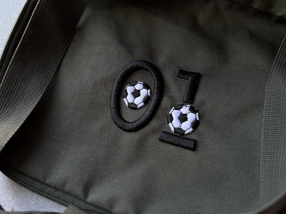 Puffy Puff Foam Soccer Font