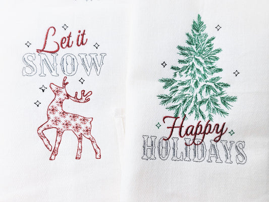 Old Fashioned Merry Christmas Set of 6