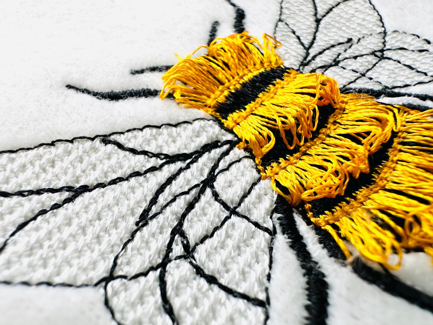 Cute Fringed Bee Honeybee