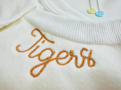 Tiny Chain FONT machine embroidery designs in small sizes 1 up to 2.2