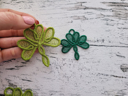 Celtic Clover Charm Necklace FSL