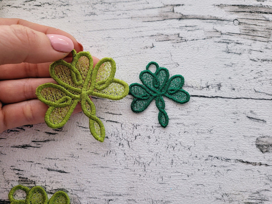 Celtic Clover Charm Necklace FSL