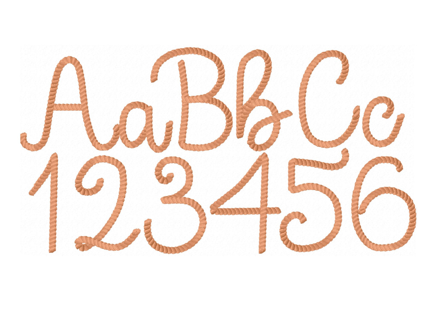 Rope Stitch Handwritten Font