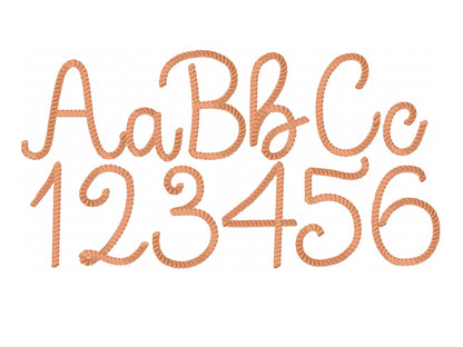 Rope Stitch Handwritten Font