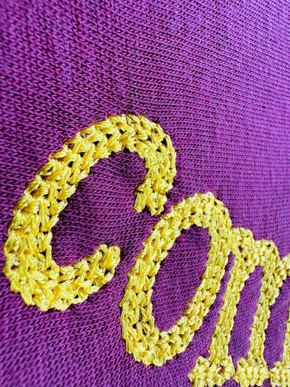 Chain Stitch Block Font