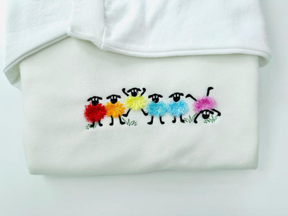Fringed Funny Sheep Lamb 6