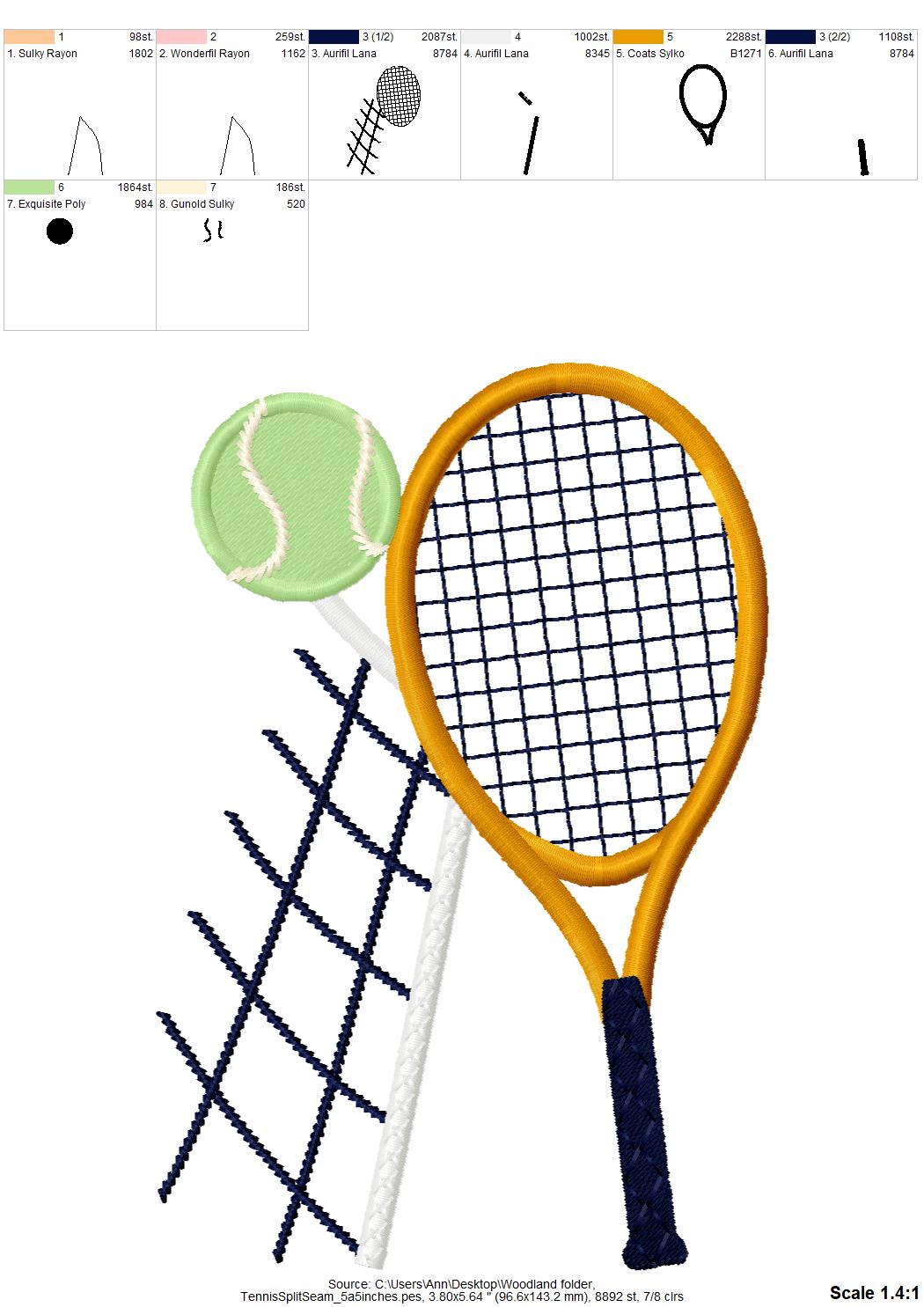 Sports Tennis Ball Racket
