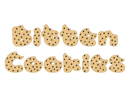Bitten Cookie Feltie Font