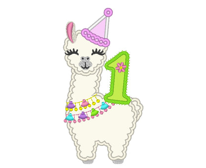 Llama Alpaca Birthday Number 2