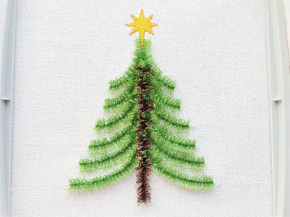 Boho Fringed Christmas Tree