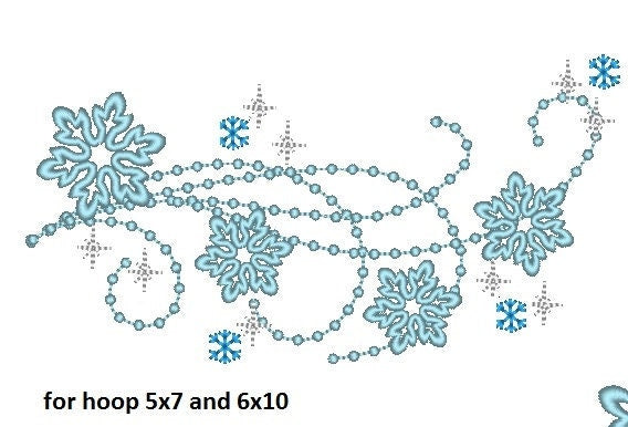 Frozen Swirl Sparkle Tail