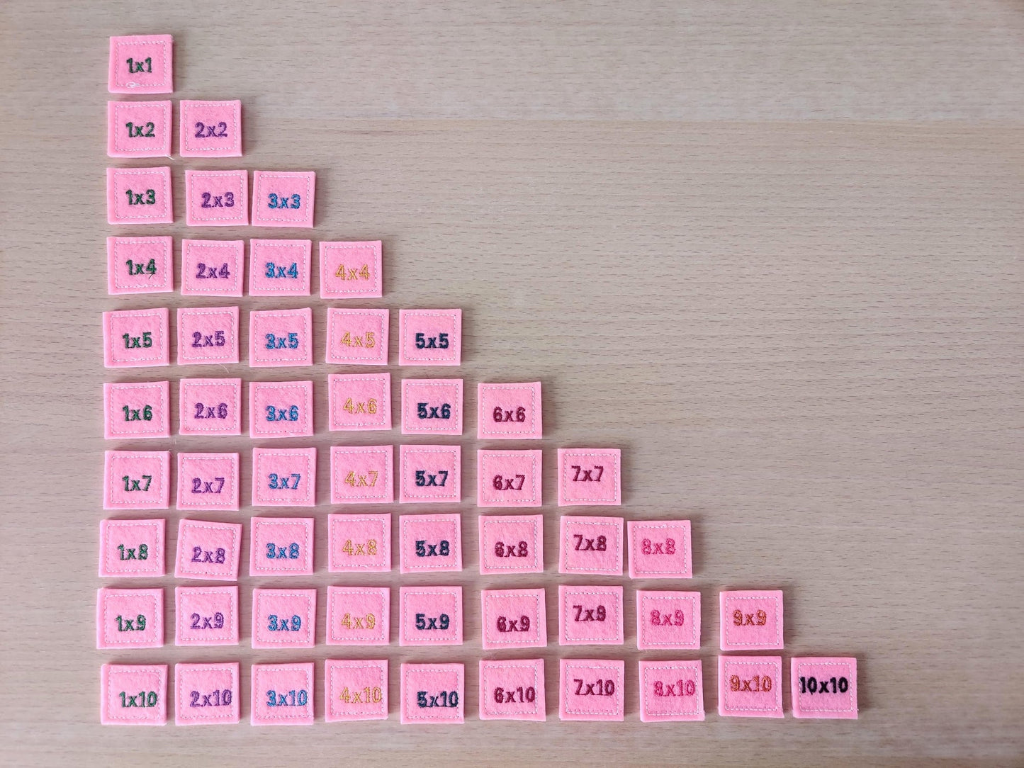 Memory Game Mathematics Multiplication