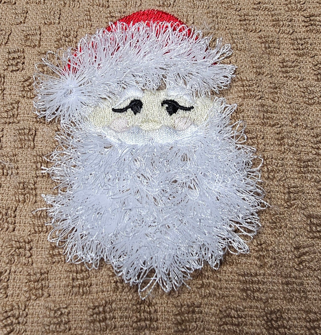 Mini Fringed Christmas Santa